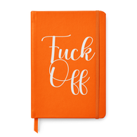 Fuck off Leather Style Notebook
